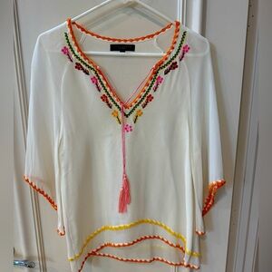 Sanctuary mid length arm blouse. Perfect condition. Beautiful stitching.